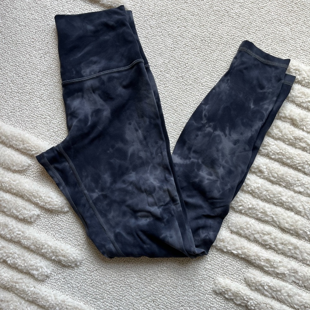 Lululemon Align High Rise full legging - Diamond Dye Pitch Grey Graphite Grey